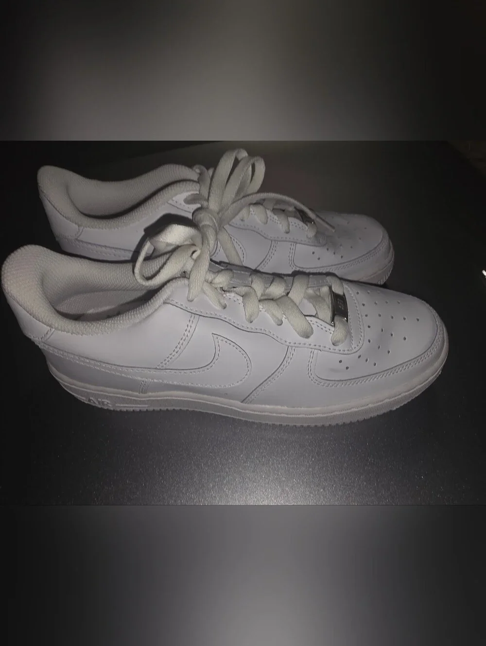 Brand New Nike Air Force 1 Sixe 7Y White Low Top Sneakers No Box